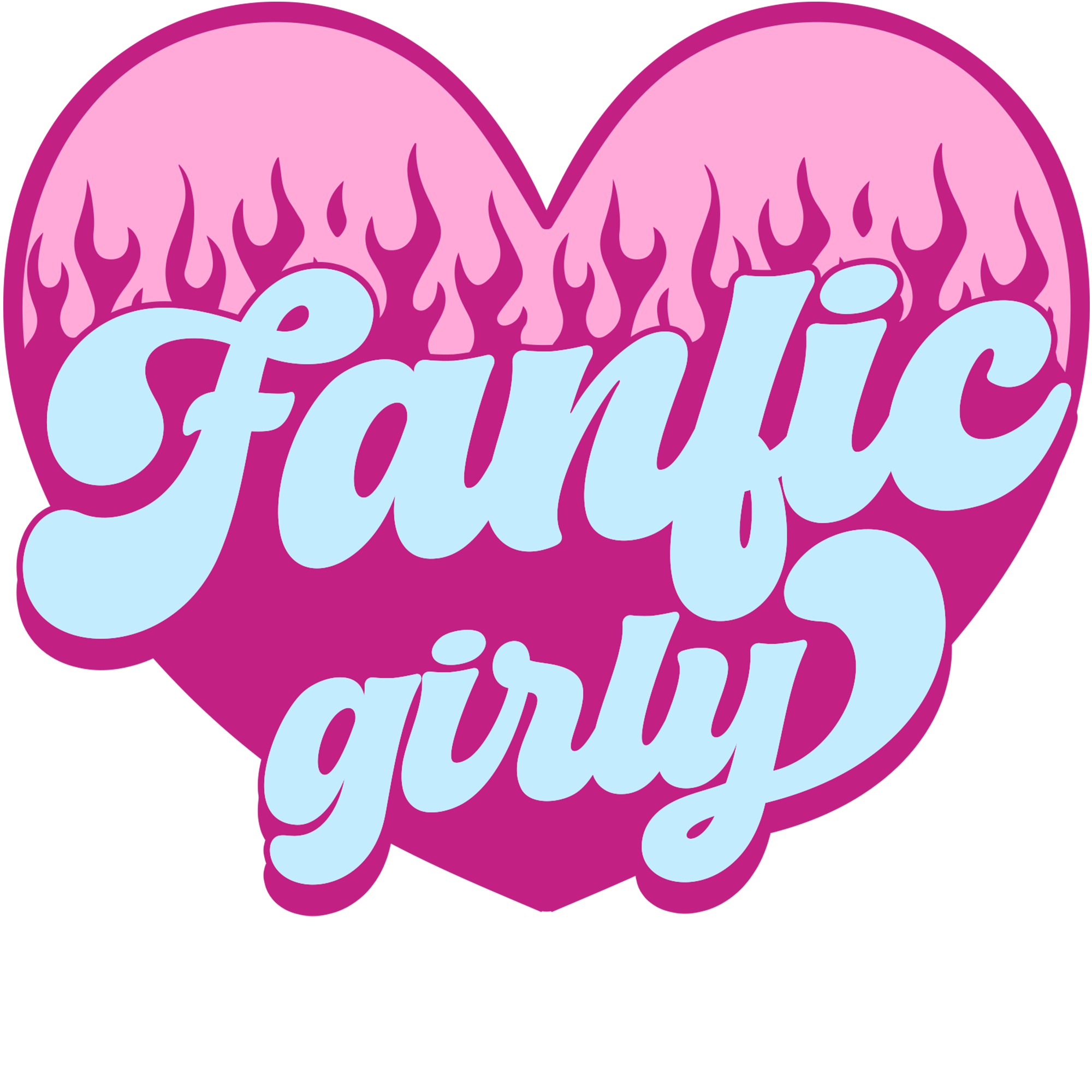 Fanfic Girly Sticker