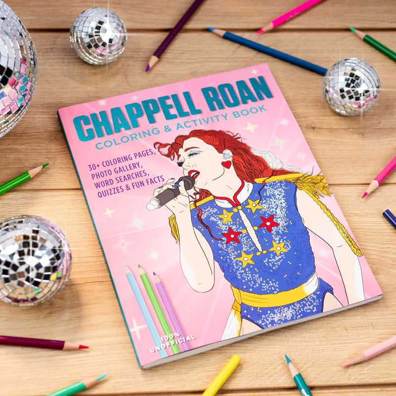 Chappell Roan Coloring & Activity Book (Pop Culture Color & Activity)