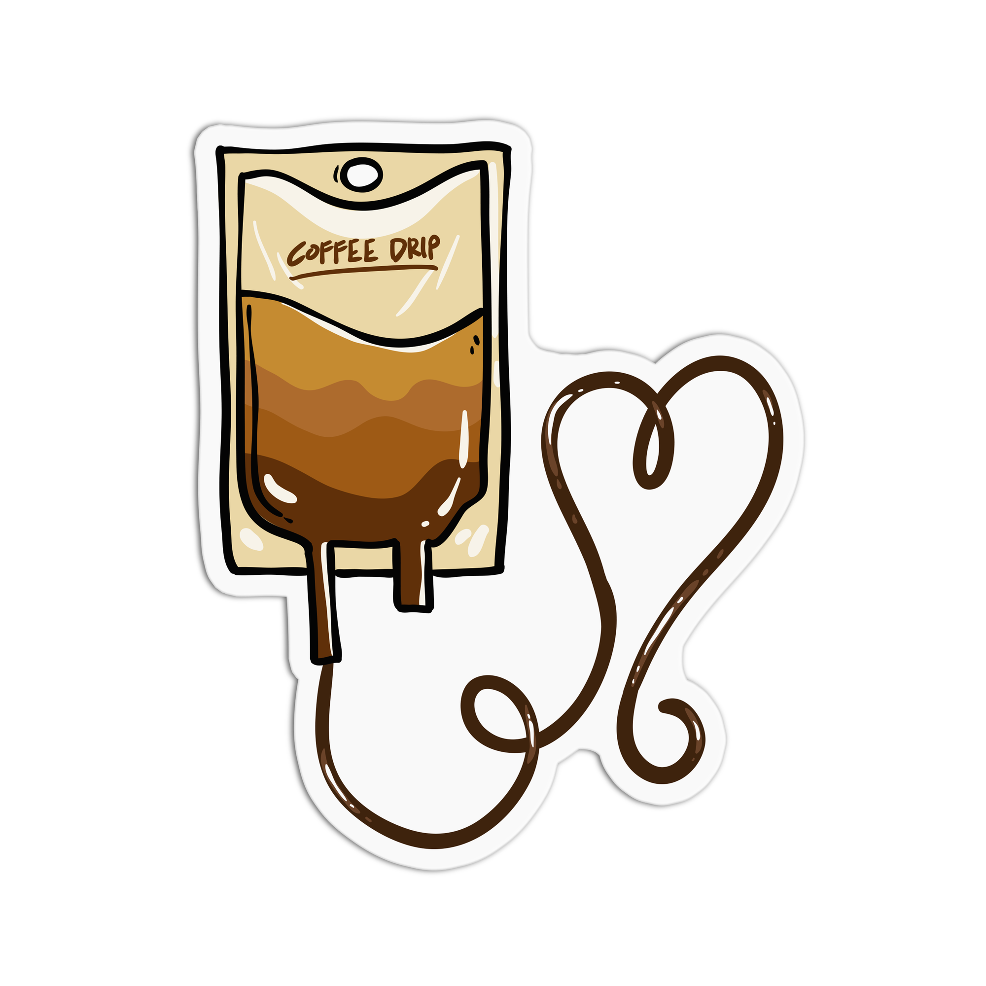 Coffee Drip Sticker