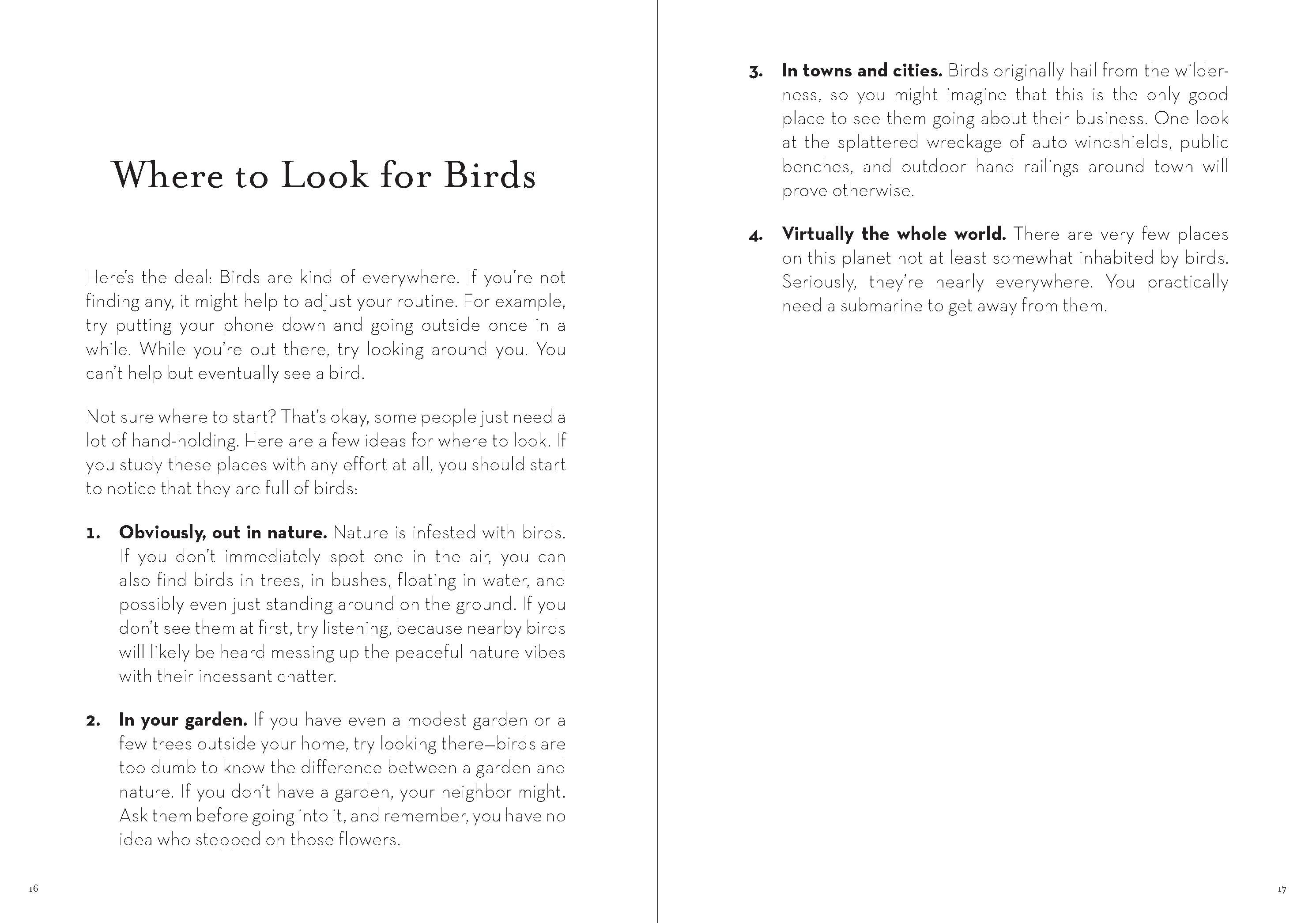 A Dumb Birds Field Guide to the Worst Birds Ever