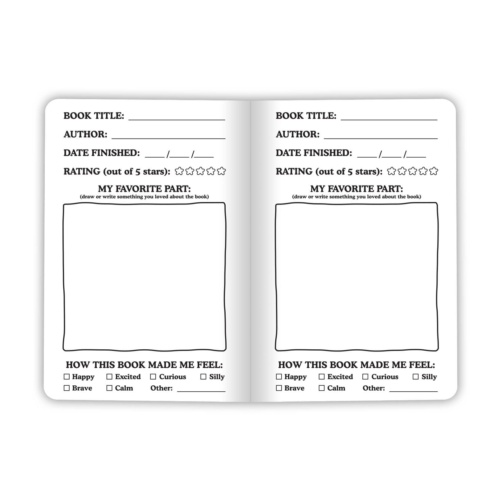 My Reading Log for Kids