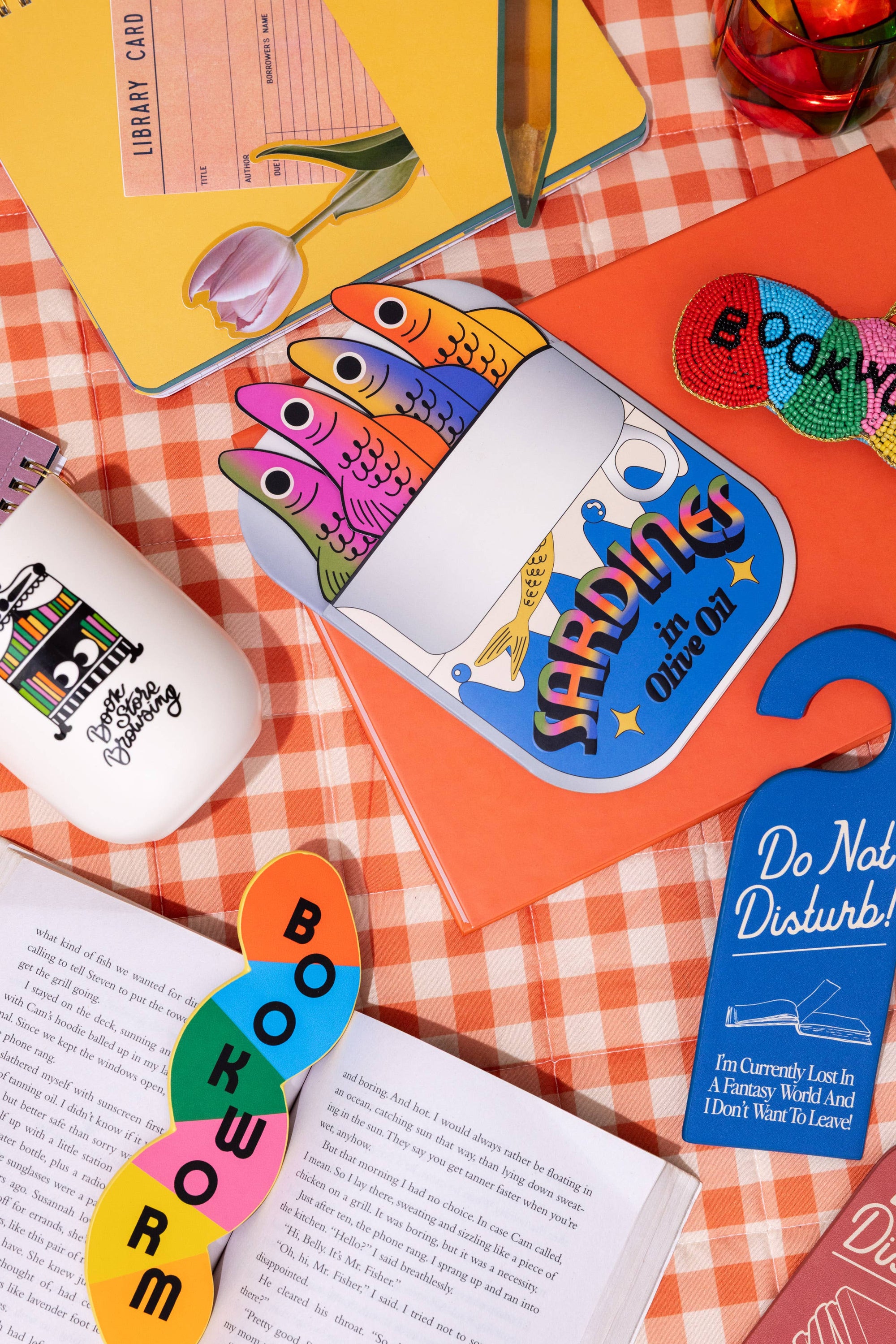 Bookmark Set, Sardines in a Can