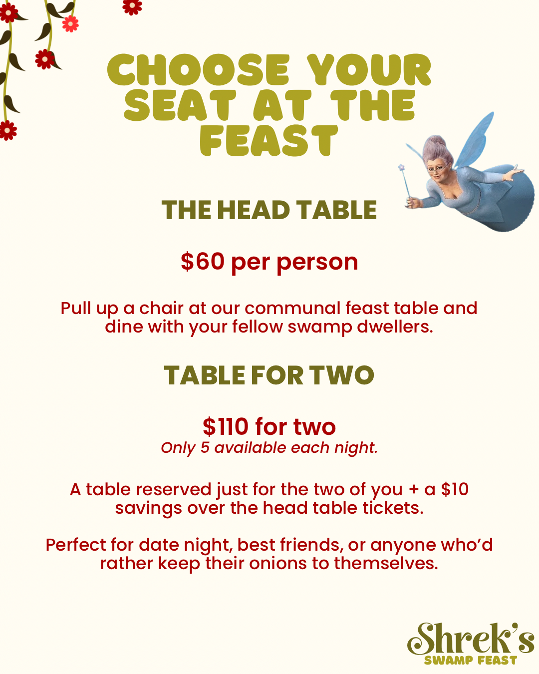 Shrek’s Swamp Feast