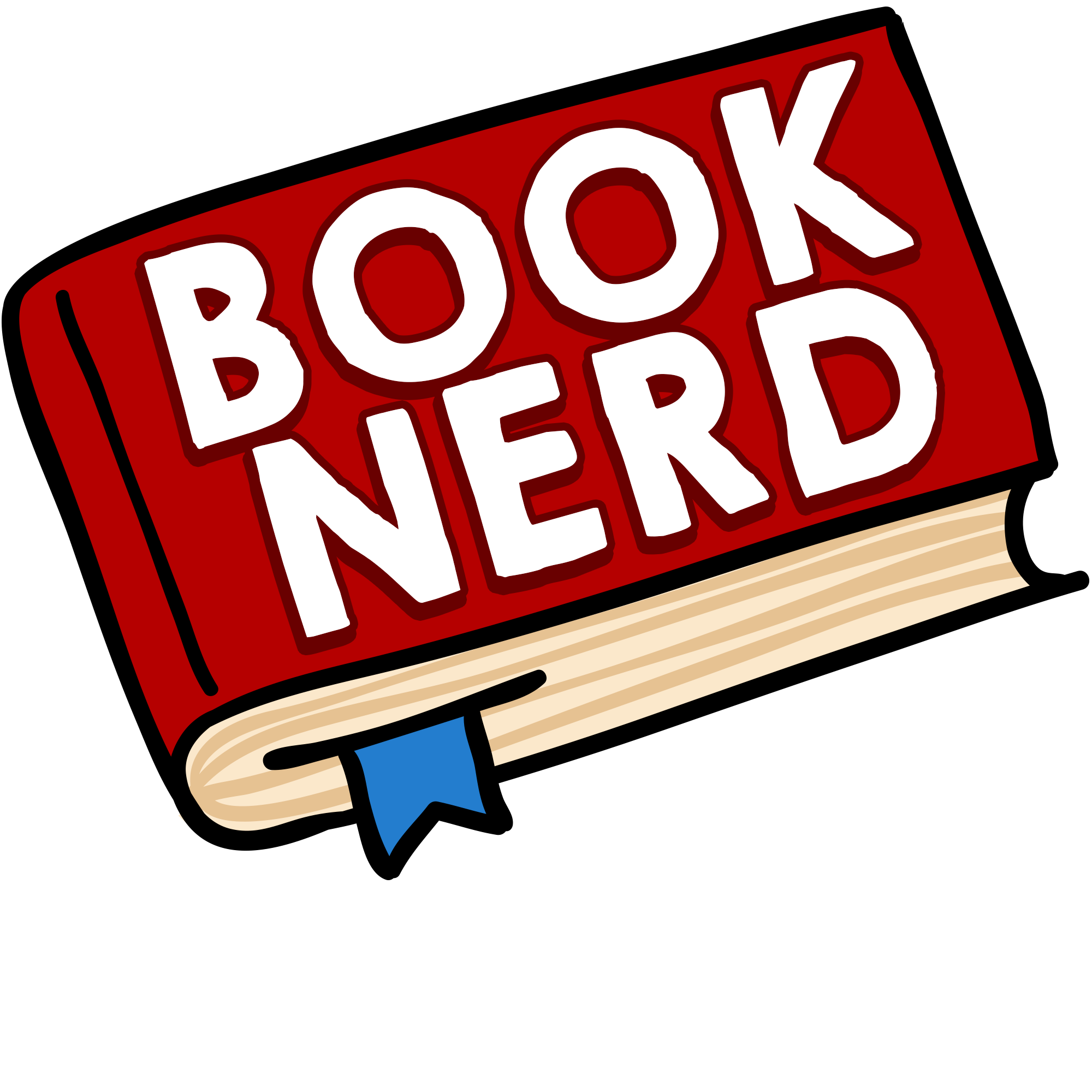 Book Nerd Sticker