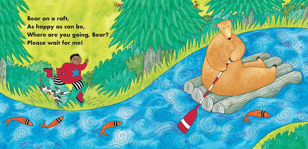 Barefoot Books Bear on a Bike