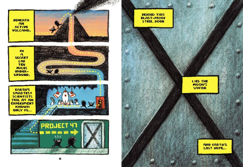 The First Cat in Space Ate Pizza Graphic Novel: 1