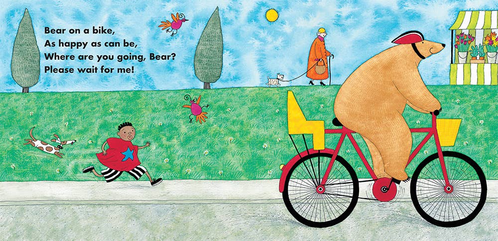 Barefoot Books Bear on a Bike