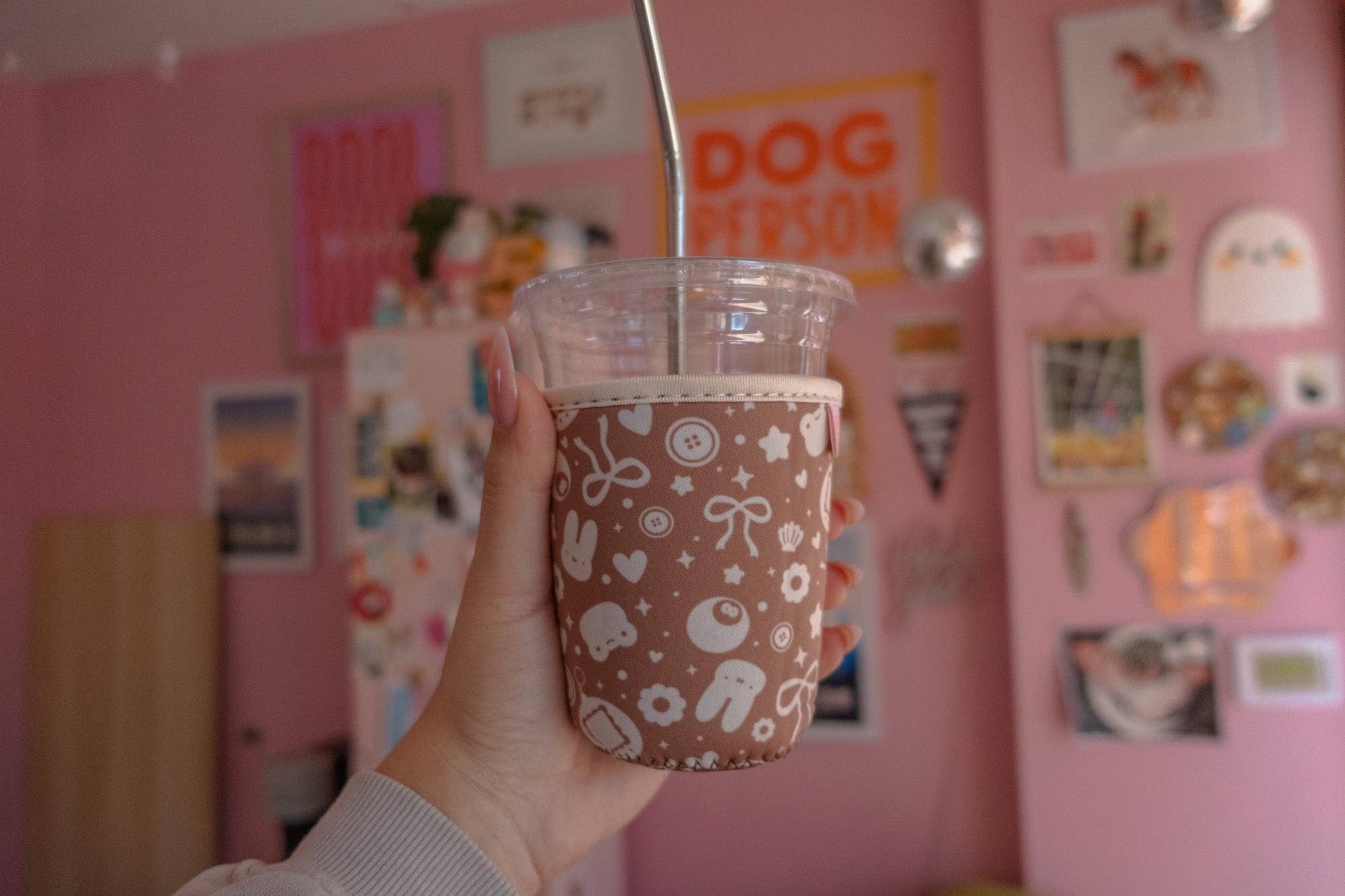 Trinket Lover [brown] Coffee Sleeve