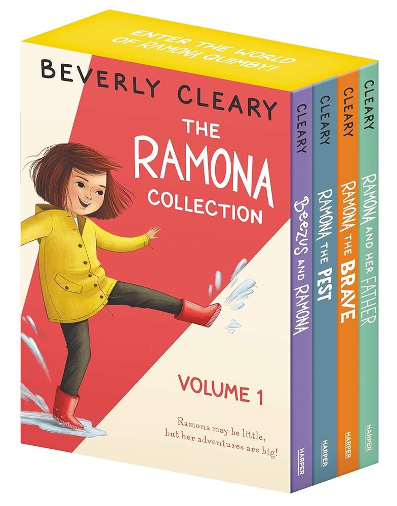 The Ramona Collection, Vol. 1: Beezus and Ramona / Ramona the Pest / Ramona the Brave / Ramona and Her Father [4 Book Box set] cover image