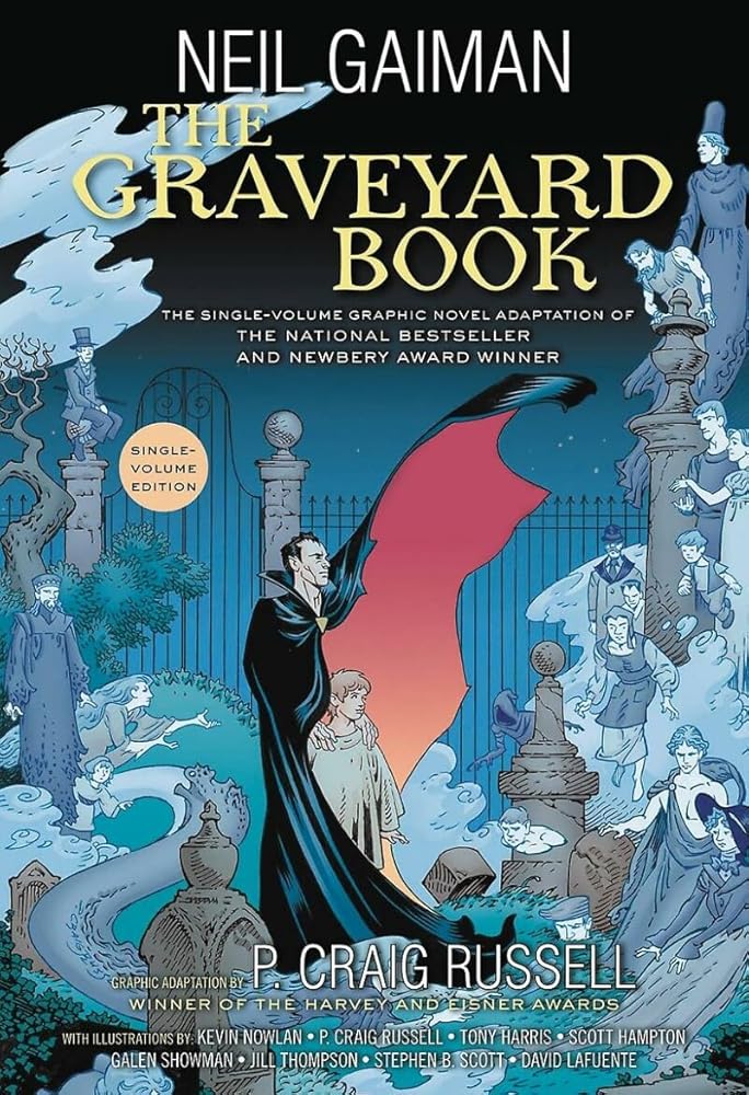 The Graveyard Book Graphic Novel Single Volume cover image