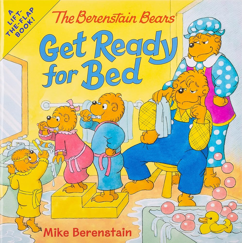 The Berenstain Bears Get Ready for Bed cover image