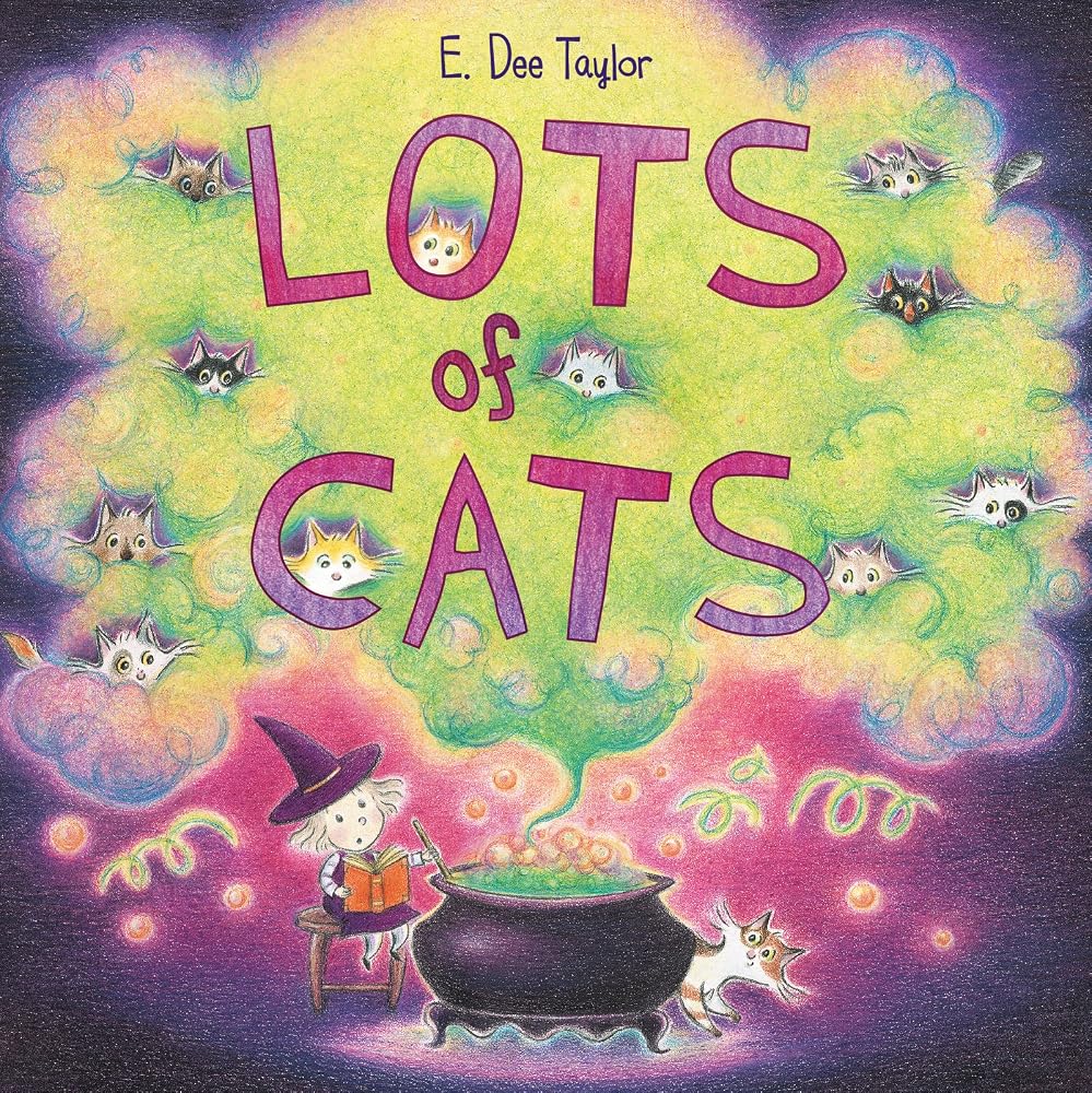 Lots of Cats: A Magical Read-Aloud About a Lonely Witch Who Brews a Potion and Finds Friendship for Kids (Ages 4-8) cover image