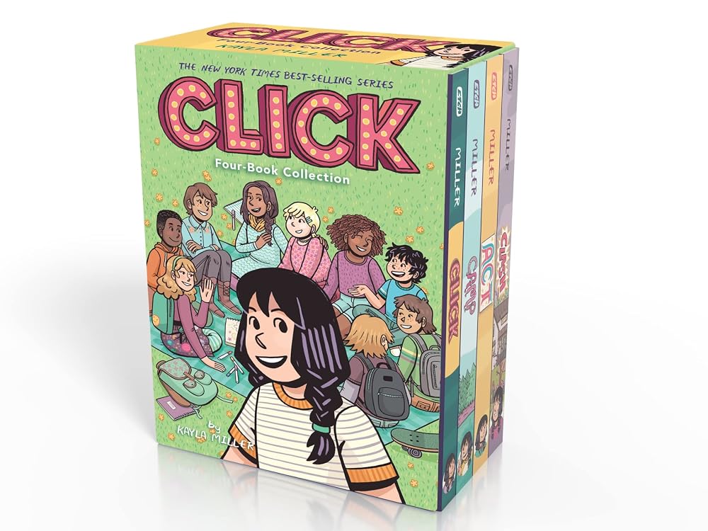Click 4 Book Boxed Set A Click Graphic Novel cover image