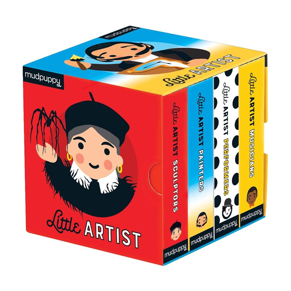 Little Artist Board Book Set cover image