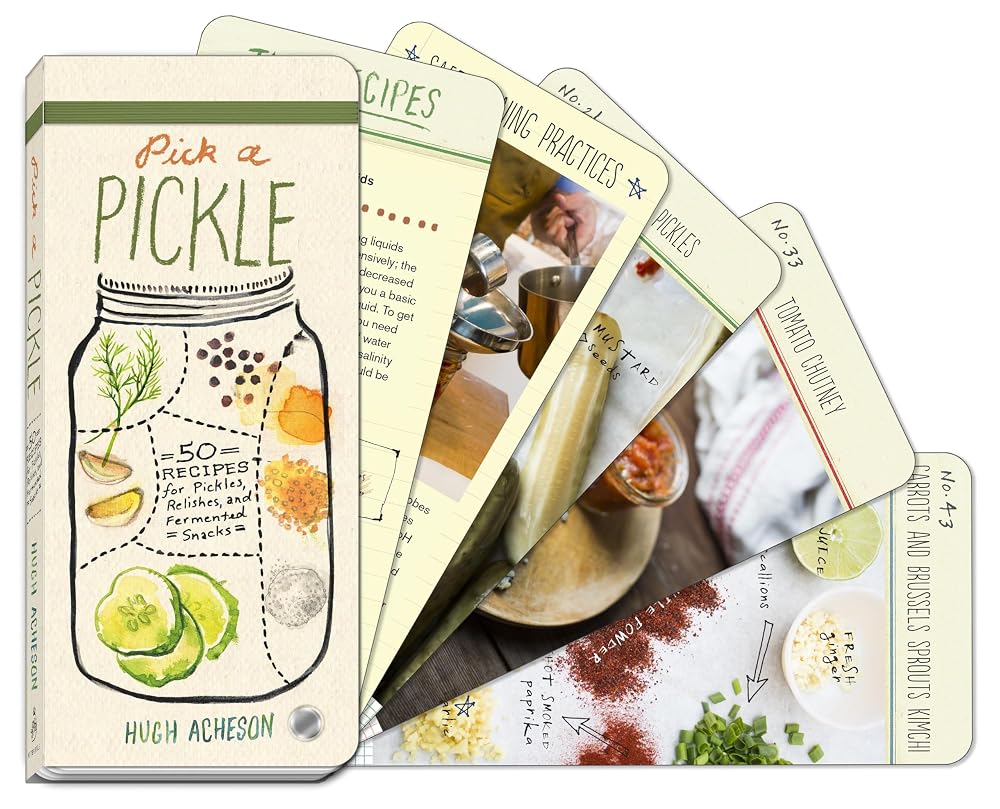 Pick a Pickle: 50 Recipes for Pickles, Relishes, and Fermented Snacks: A Cookbook cover image