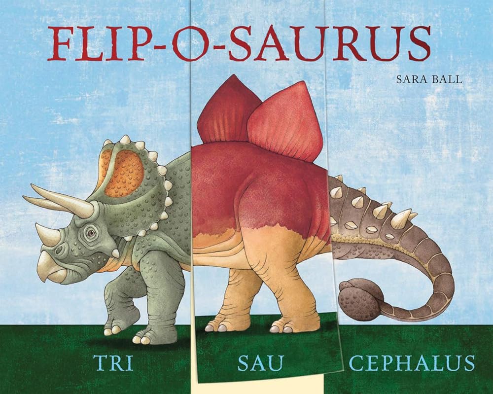 Flip-o-saurus: Make Your Own Wacky Dinosaur! (Mix-and-Match Board Books, 1) cover image