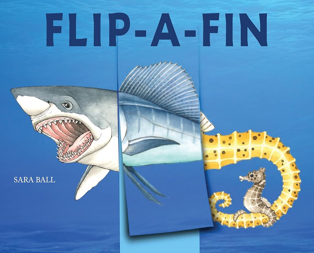 Flip-A-Fin: Make Your Own Wacky Sea Creature! (Mix-And-Match Board Books) cover image