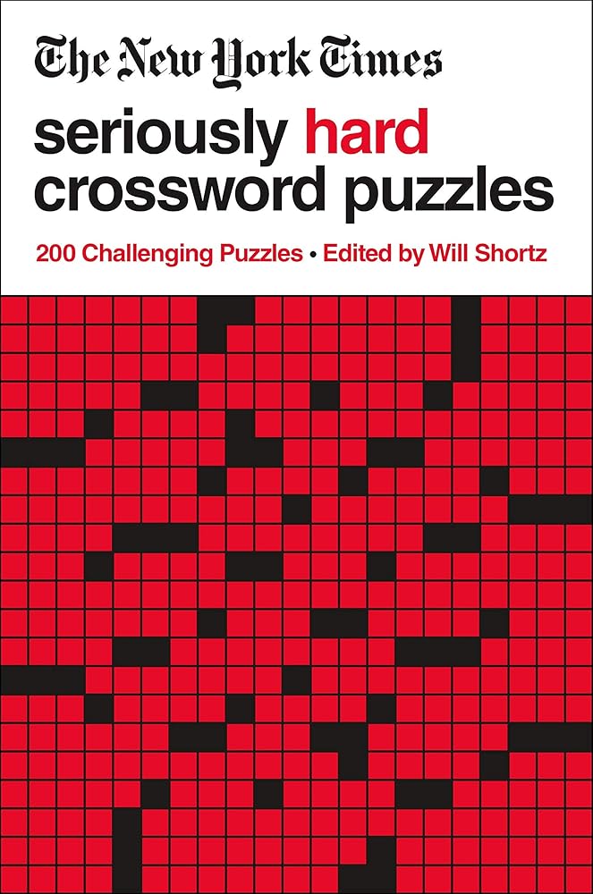 New York Times Seriously Hard Crossword Puzzles cover image