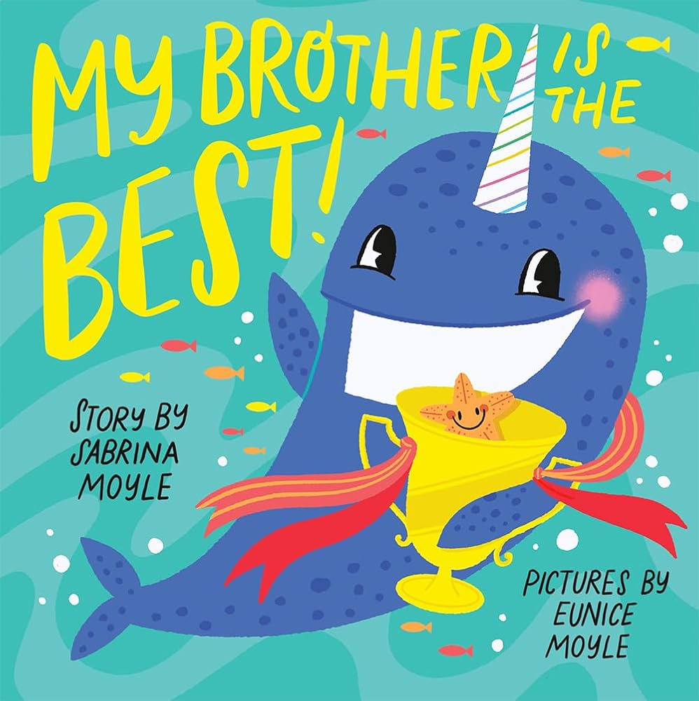 My Brother Is the Best! (A Hello!Lucky Book): A Board Book cover image