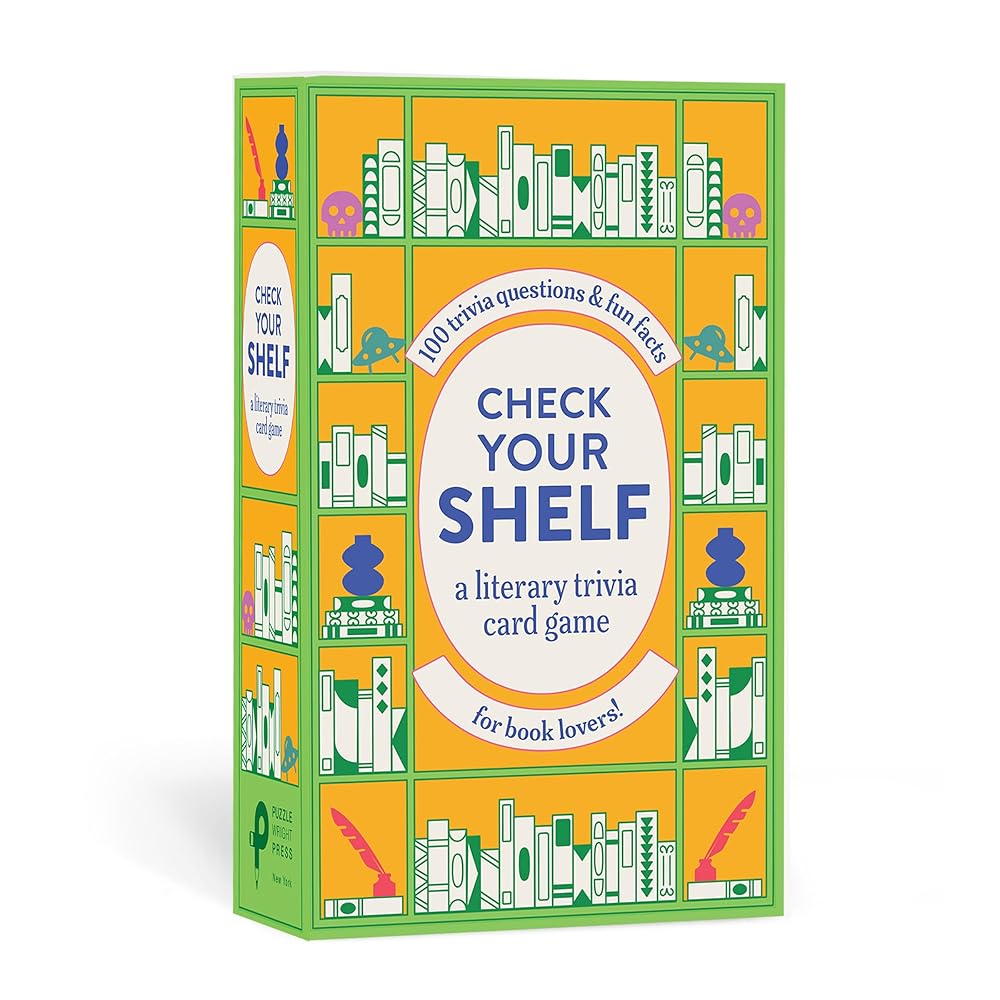 Check Your Shelf: A Literary Trivia Card Game cover image