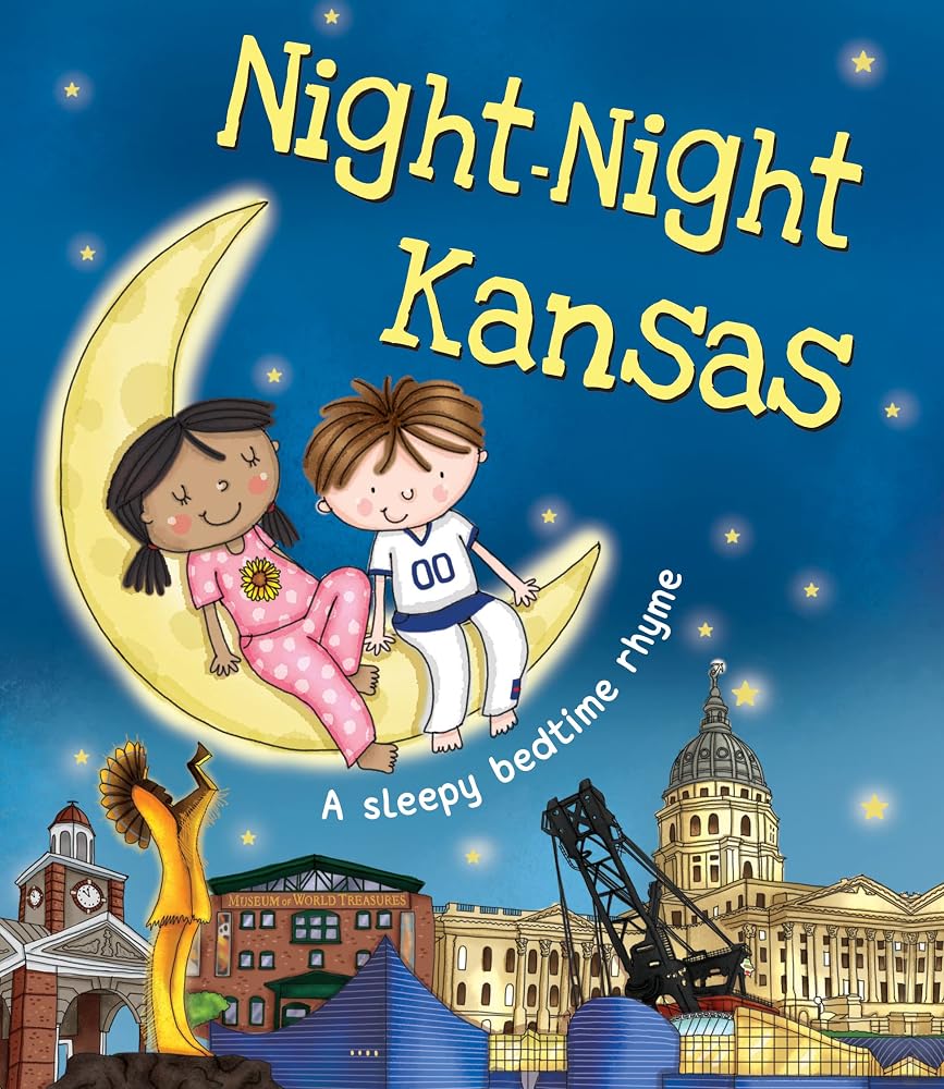 Night-Night Kansas: A Bedtime Board Book of Kansas Landmarks cover image