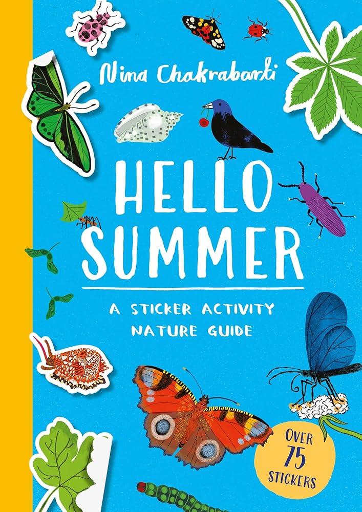 Hello Summer: A sticker activity nature guide cover image