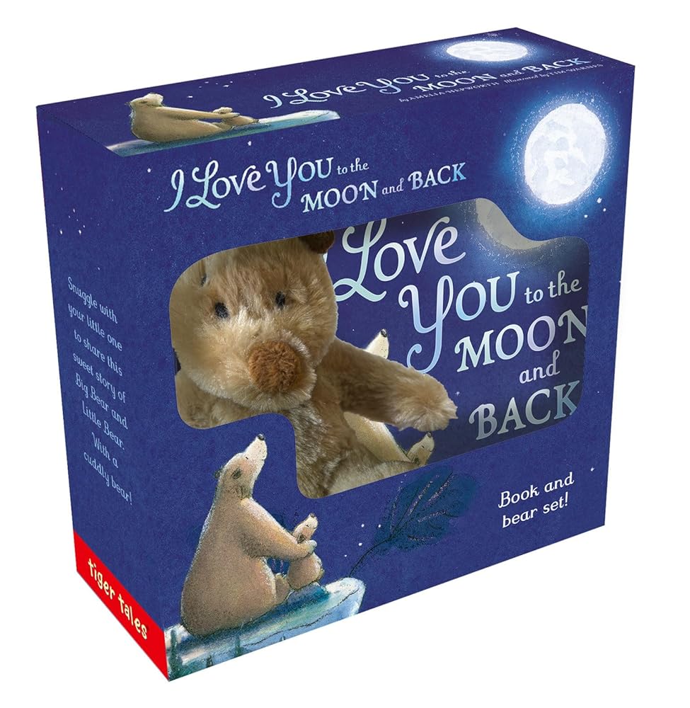 I Love You to the Moon and Back Book and Bear Set cover image