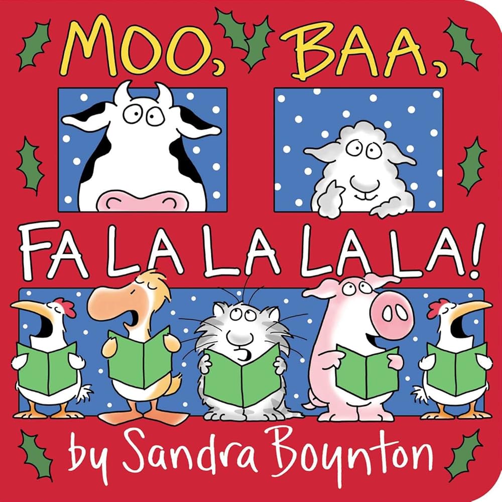 Moo, Baa, Fa La La La La! cover image