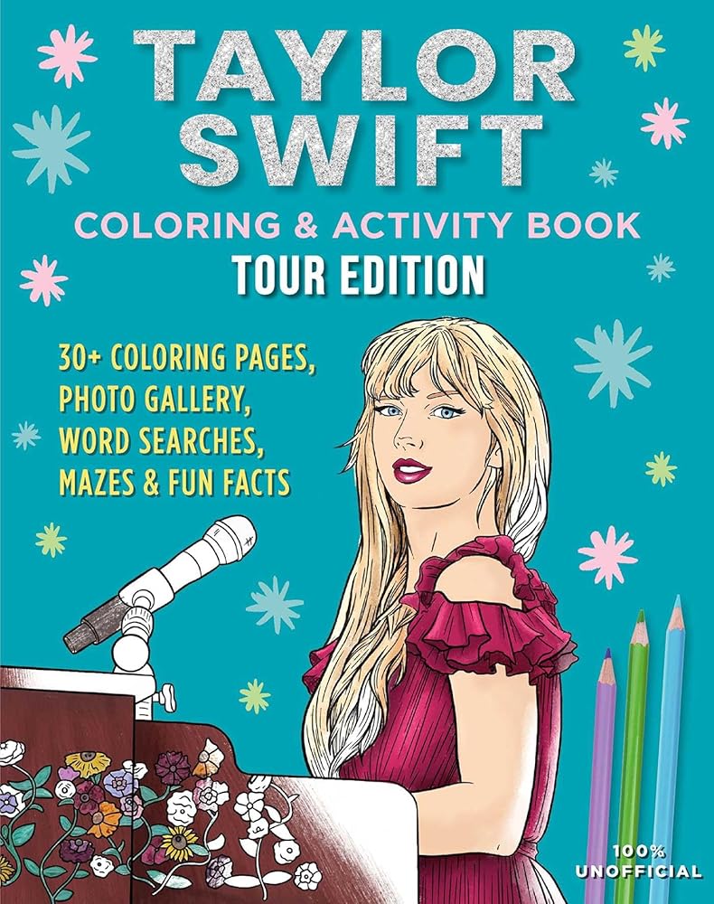 Taylor Swift Coloring & Activity Book: Tour Edition cover image