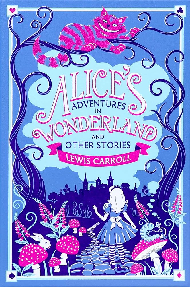 Alice's Adventures in Wonderland and Other Stories (Leather-bound Classics) cover image