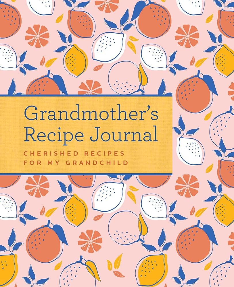 Grandmother's Recipe Journal cover image