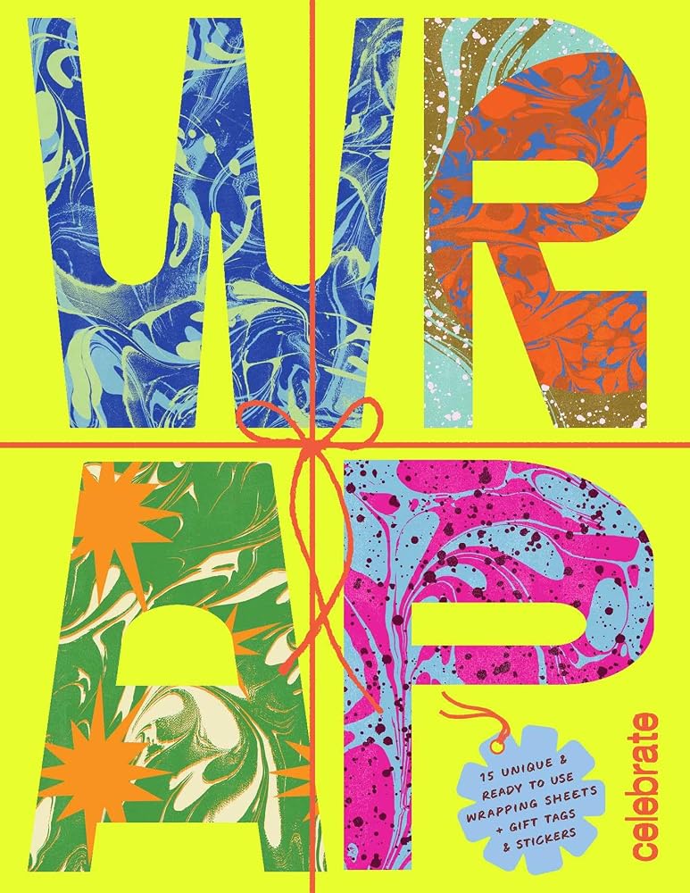 WRAP: Celebrate - Gift Wrapping Paper Book with Gift Tags cover image