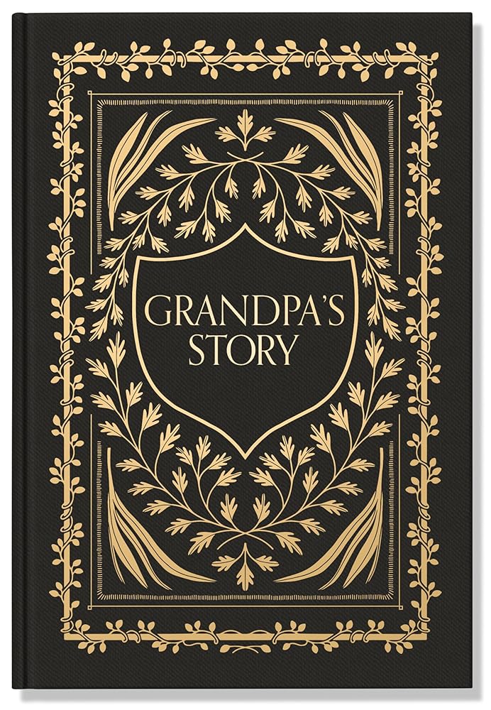 Grandpa's Story: A Memory and Keepsake Journal for My Family (Grandparents Keepsake Memory Journal Series) cover image