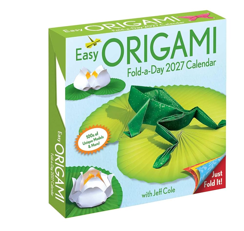Easy Origami 2027 Fold-a-Day Calendar cover image