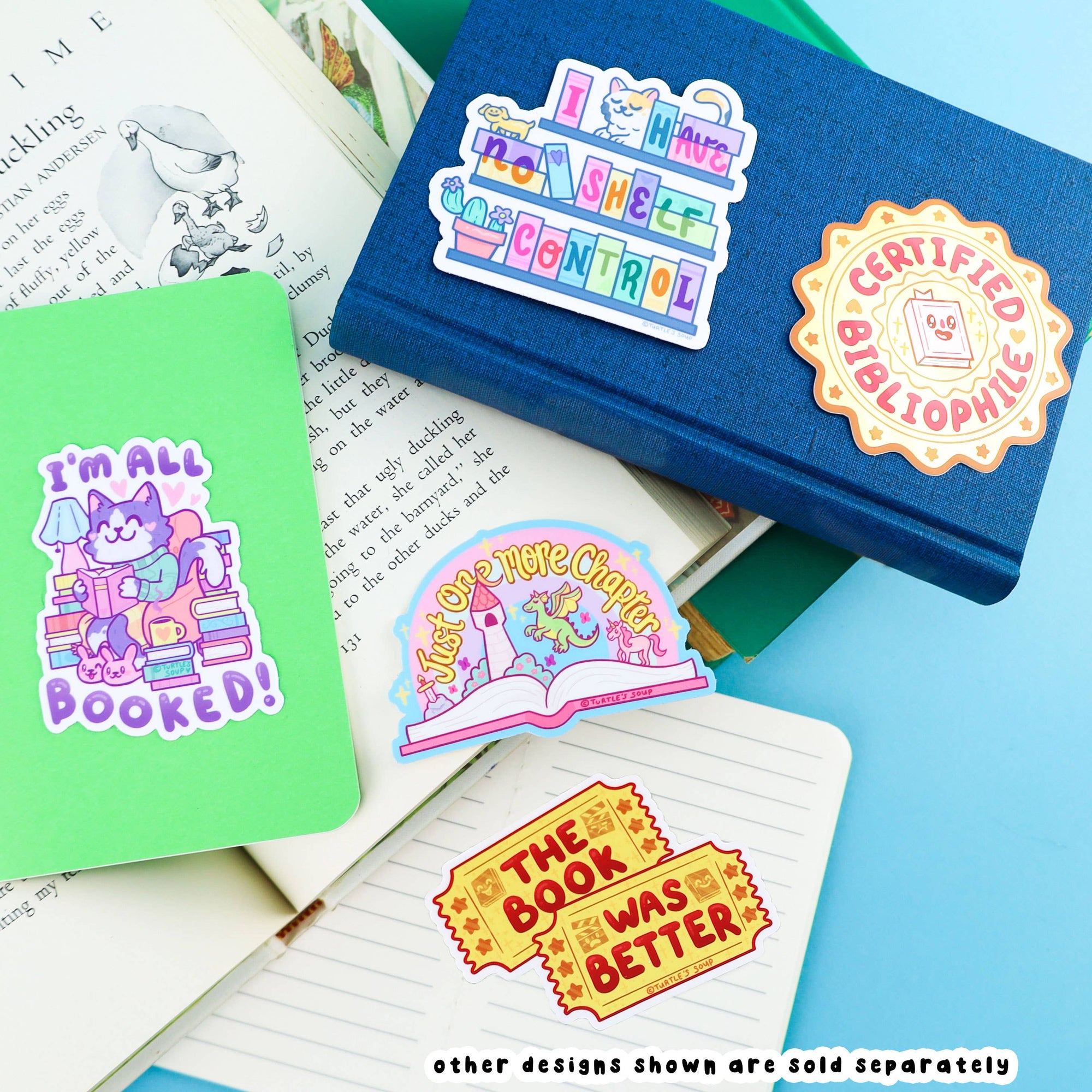 The Book Was Better Ticket Stub Sticker