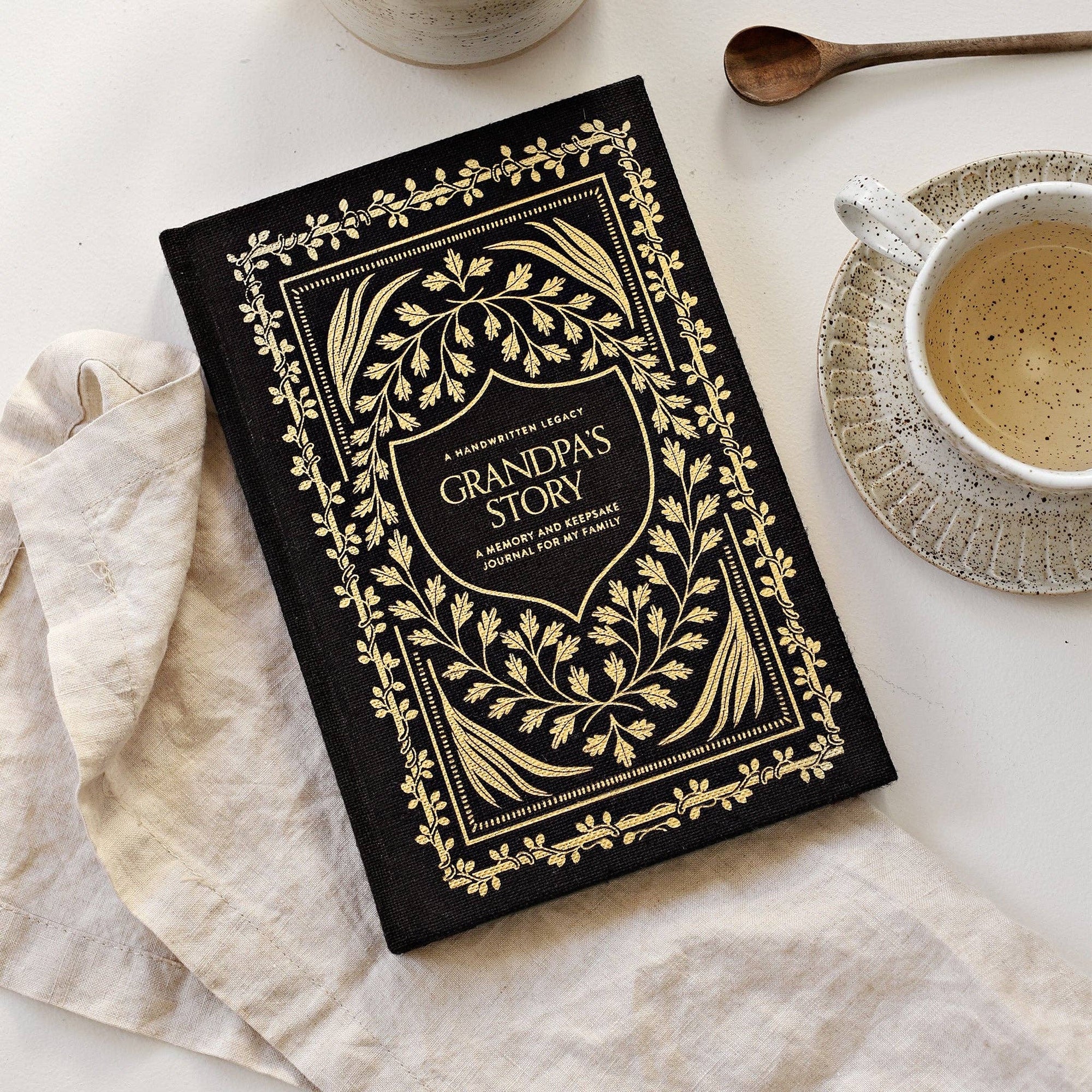 Grandpa's Story: A Memory and Keepsake Journal for My Family (Grandparents Keepsake Memory Journal Series)