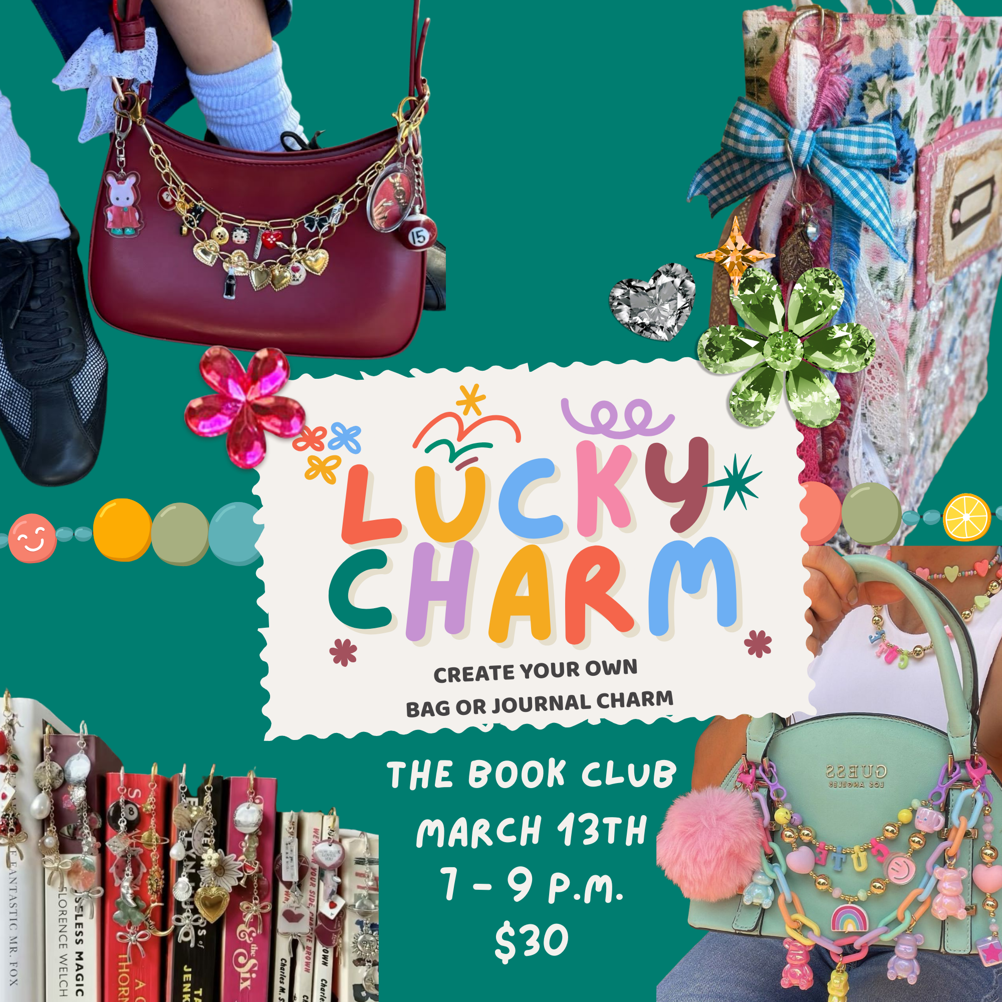 Lucky Charm: D.I.Y Bag or Journal Charm