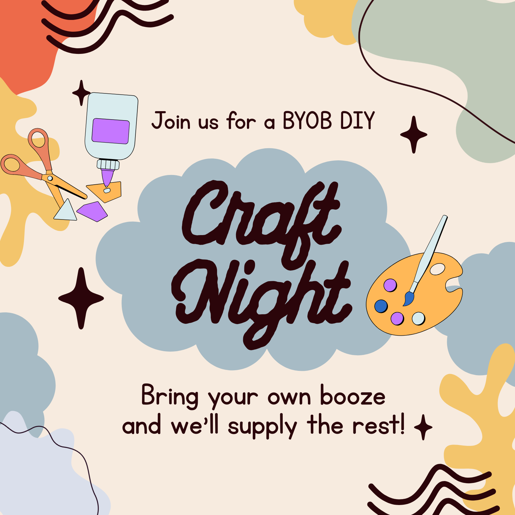 BYOB DIY Craft Night at The Book Club