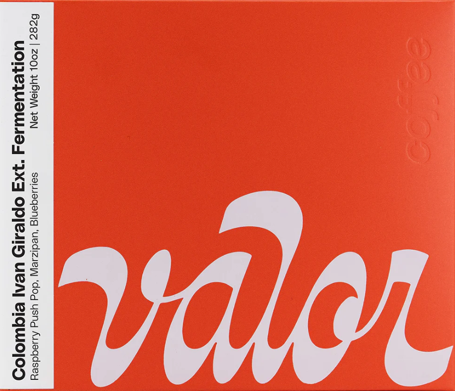 Colombia Ivan Giraldo Ext. Fermentation Whole Bean Coffee 10oz by Valor Coffee
