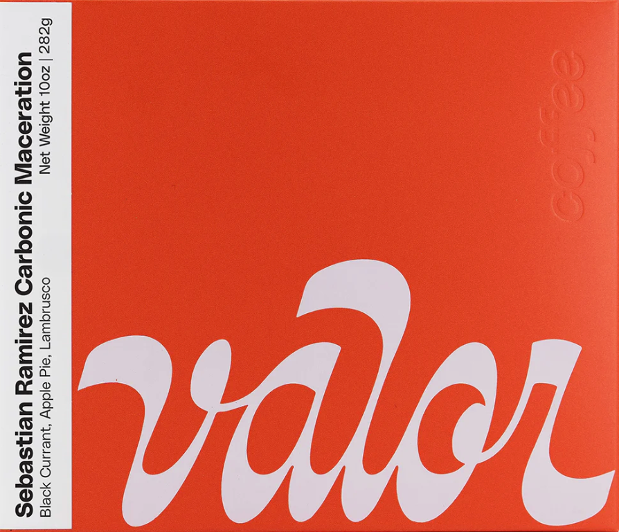 Sebastian Ramirez Carbonic Maceration Whole Bean Coffee 10oz by Valor Coffee