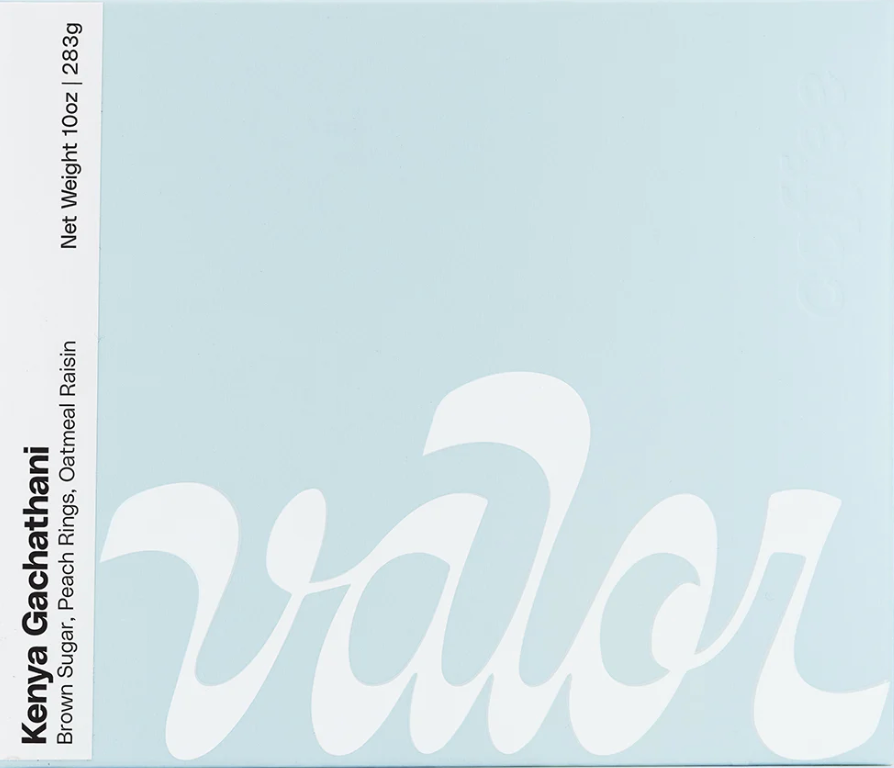 Kenya Gachathani Whole Bean Coffee 10oz by Valor Coffee