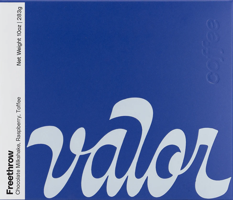 Freethrow Whole Bean Coffee 10oz by Valor Coffee
