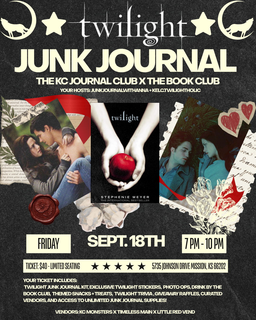 Twilight Junk Journal Party