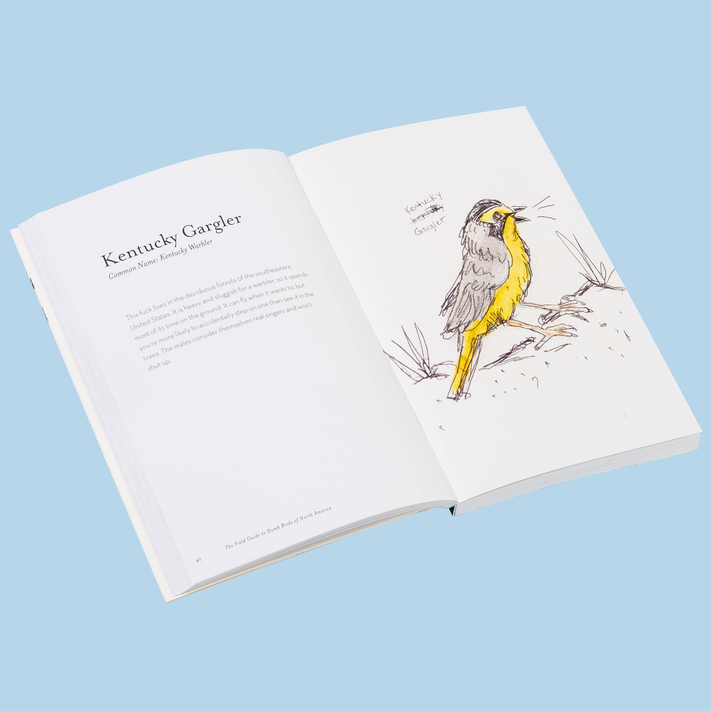 The Field Guide to Dumb Birds of North America (Bird Books, Books for Bird Lovers, Humor Books)