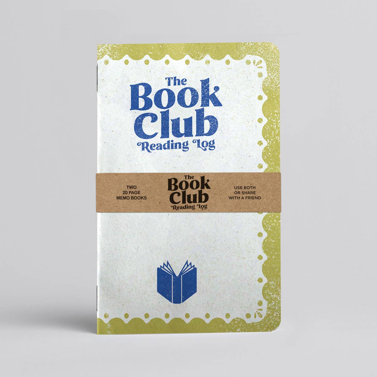Book Club Log Book - Two 20-page books - Review your reading