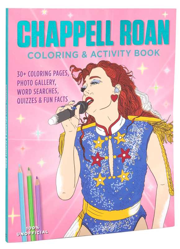 Chappell Roan Coloring & Activity Book (Pop Culture Color & Activity)