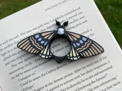 Death’s-head Hawkmoth Page HolderFantasy Book Accessory