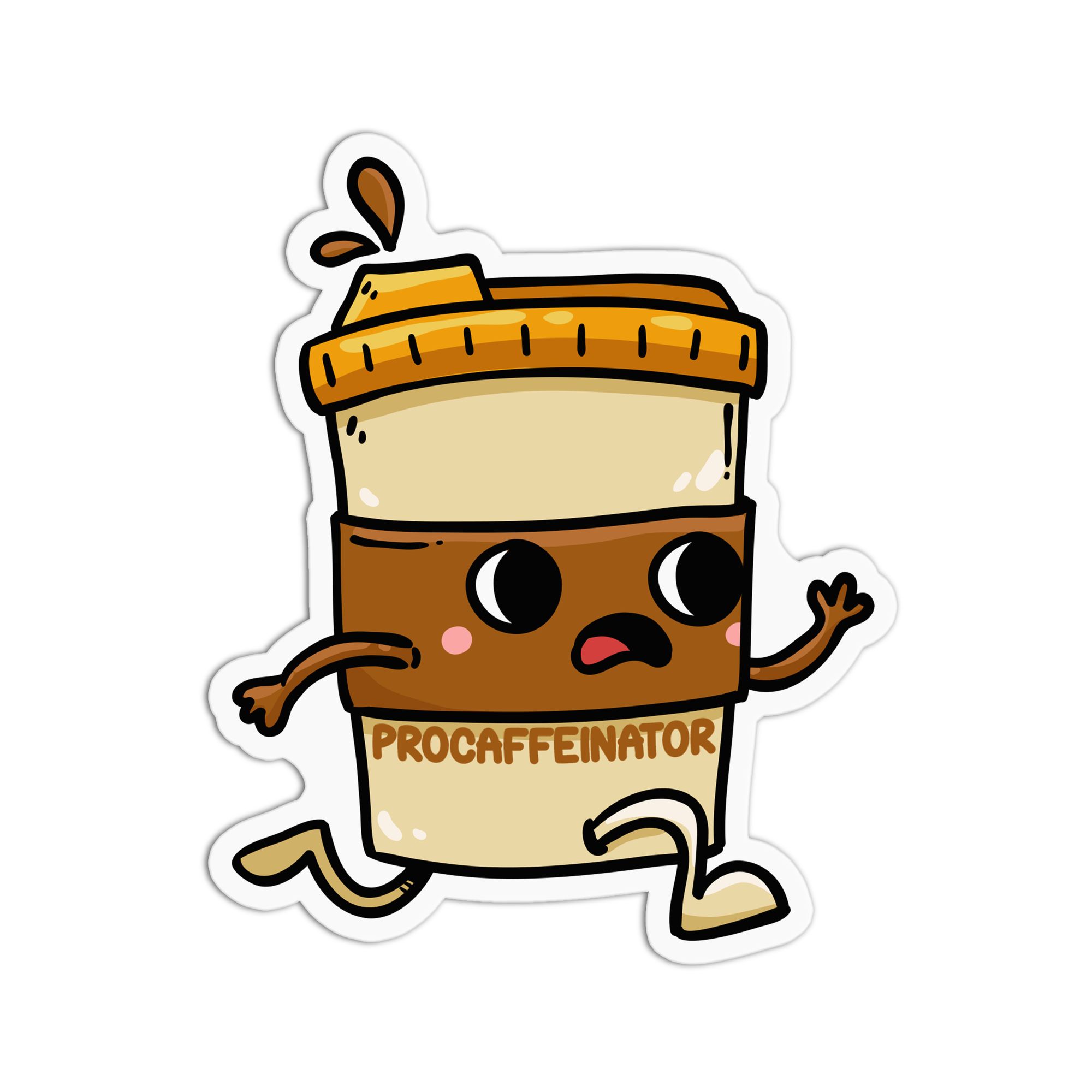 Coffee Procaffeinator Sticker