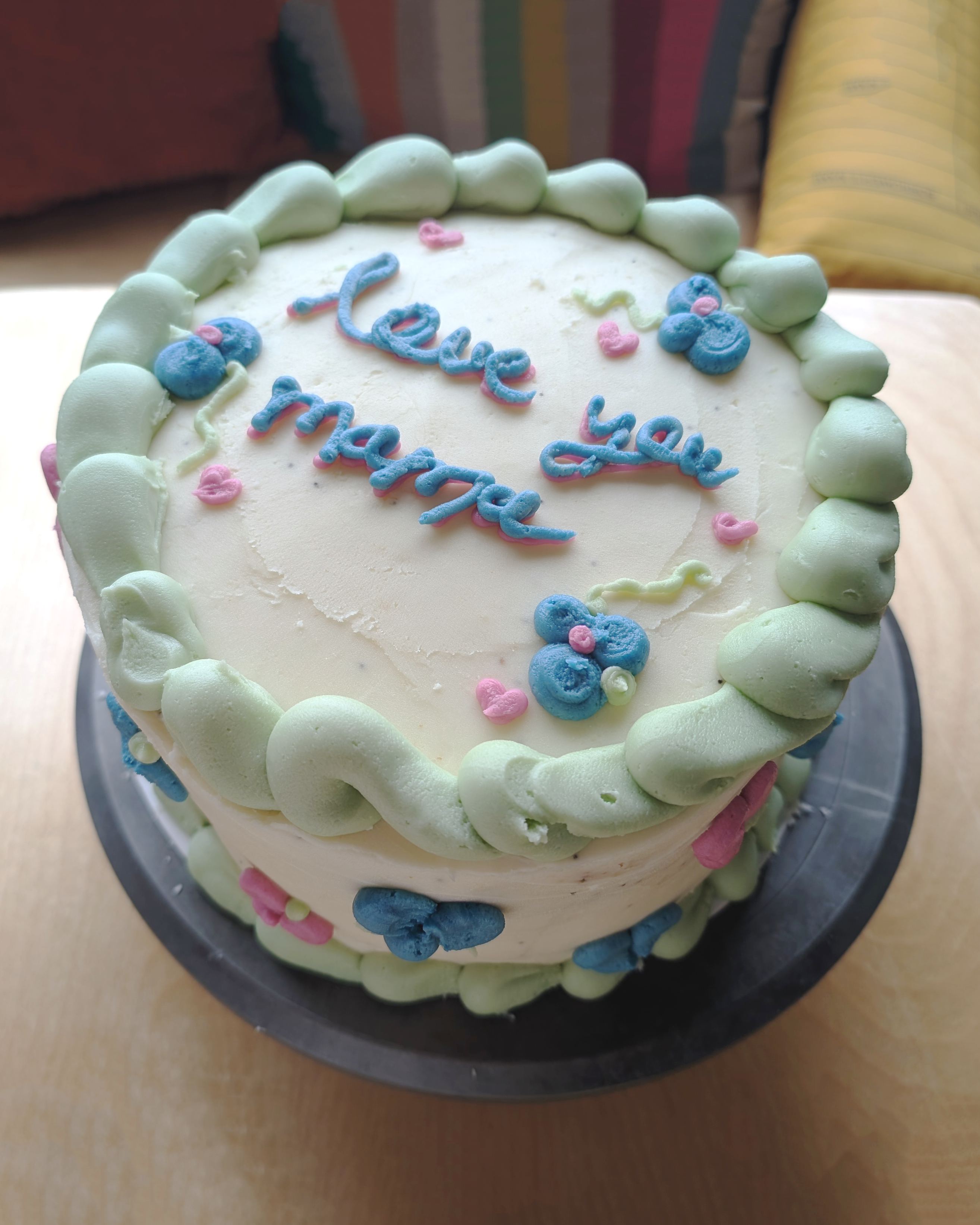 Mother's Day Cake Preorder — Lemon Poppyseed Cake w/ Strawberry Filling
