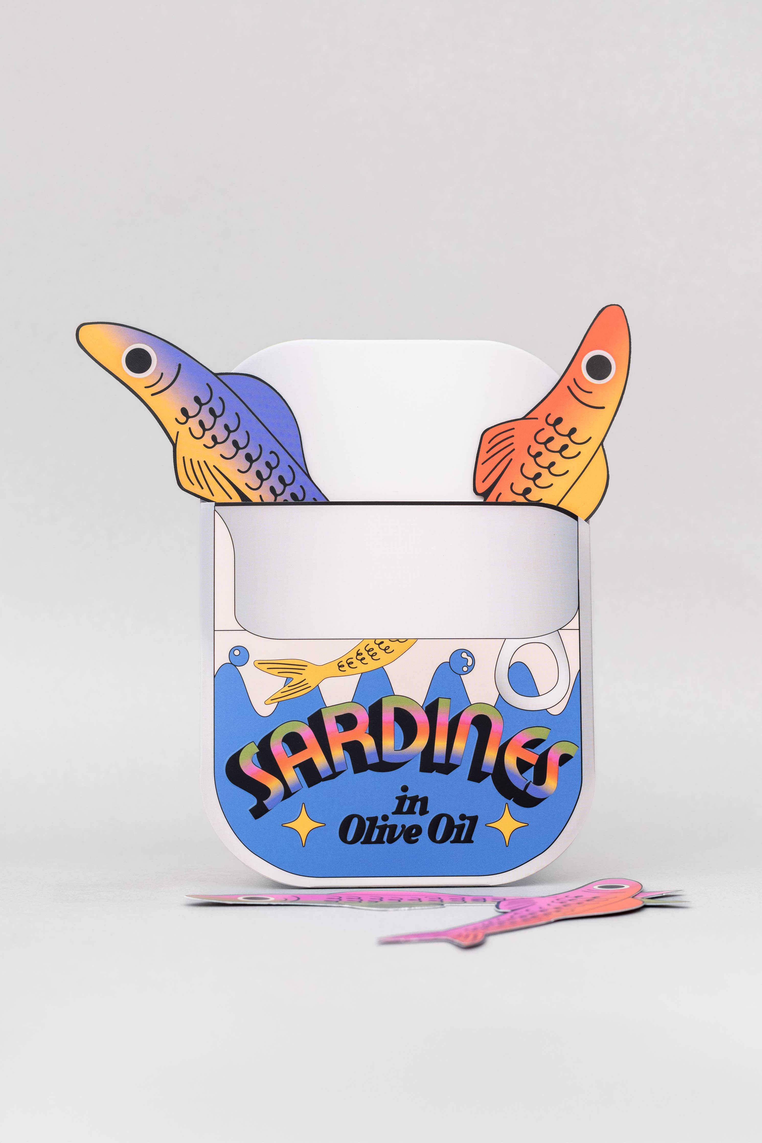 Bookmark Set, Sardines in a Can